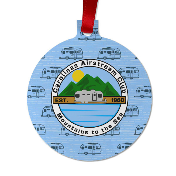 Custom Design - Metal Ball Ornament - Front