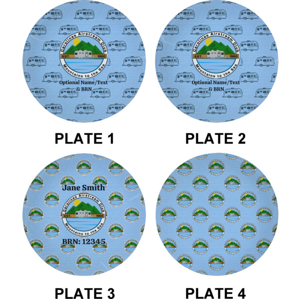 Custom Design - Set of Appetizer / Dessert Plates (Approval)