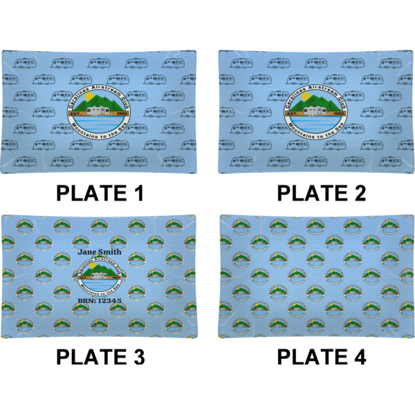 Custom Design - Set of Rectangular Dinner Plates (Approval)