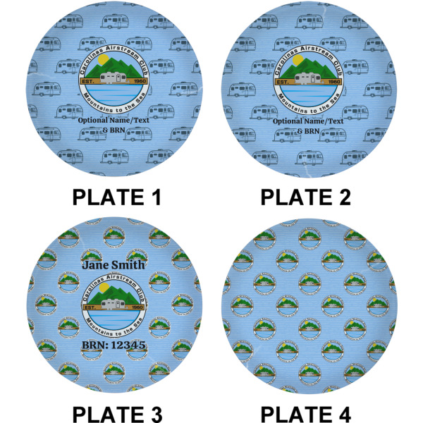 Custom Design - Set of Lunch / Dinner Plates (Approval)
