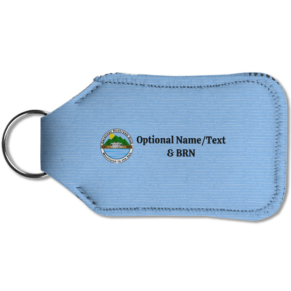 Custom Design - Sanitizer Holder Keychain - Small (Back)