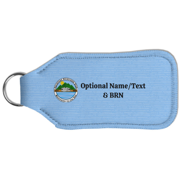 Custom Design - Sanitizer Holder Keychain - Large (Back)
