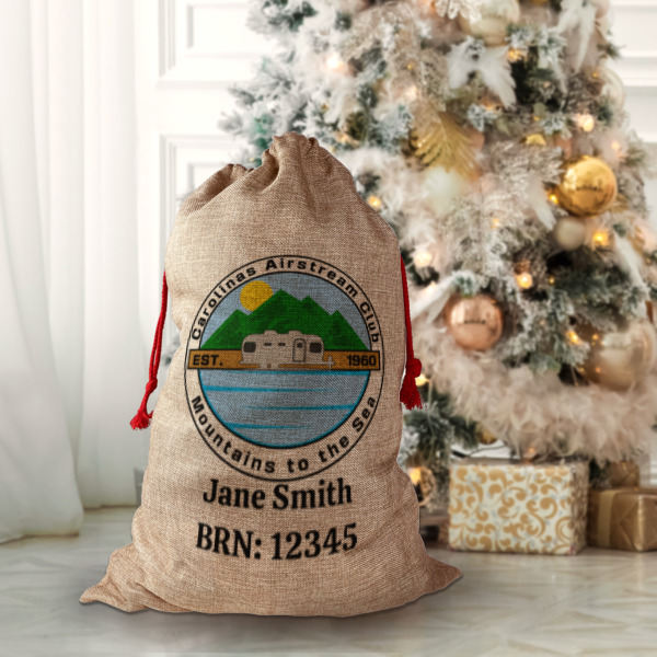 Custom Design - Santa Bag - Lifestyle