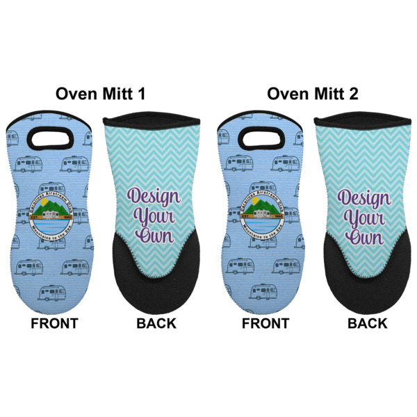 Custom Design - Neoprene Oven Mitt - Set of 2 - Approval