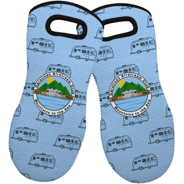 Custom Design - Neoprene Oven Mitt -Set of 2 - Front