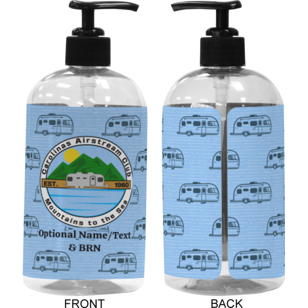 Custom Design - 16 oz Plastic Liquid Dispenser (Approval) - Black