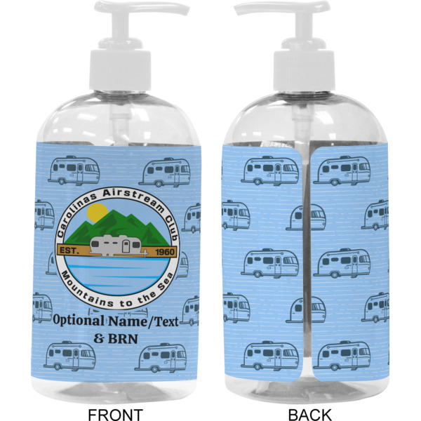 Custom Design - 16 oz Plastic Liquid Dispenser - Approval - White