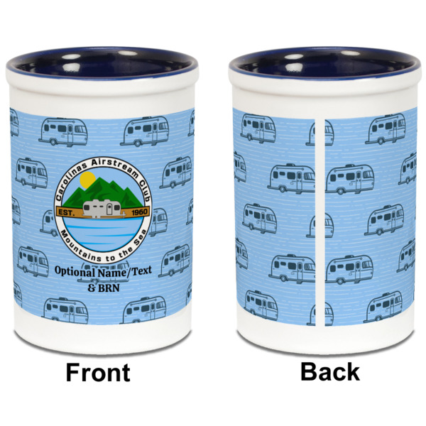 Custom Design - Pencil Holder - Blue - approval