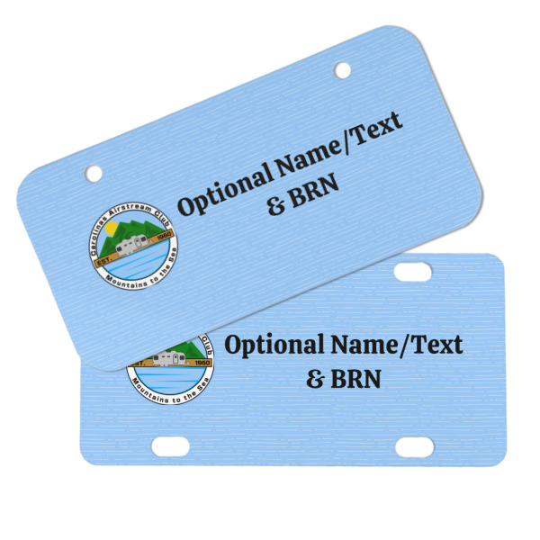 Custom Design - Mini License Plates - MAIN (4 and 2 Holes)