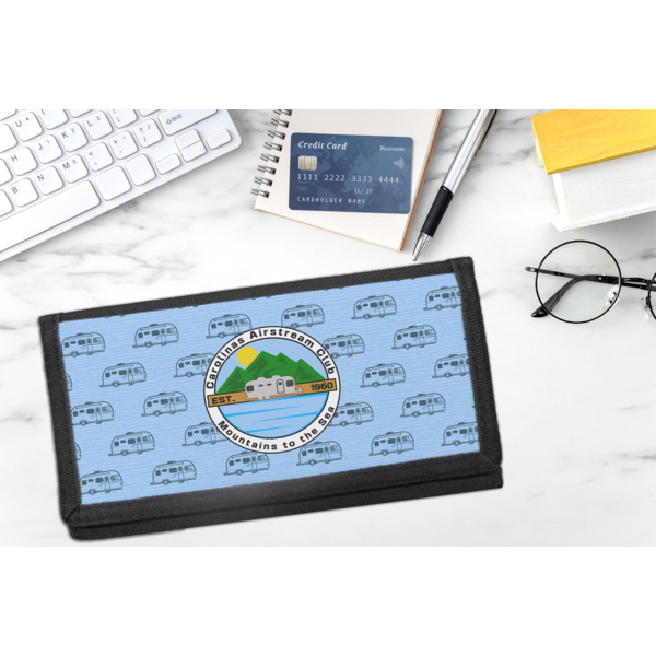 Custom Design - DyeTrans Checkbook Cover - LIFESTYLE