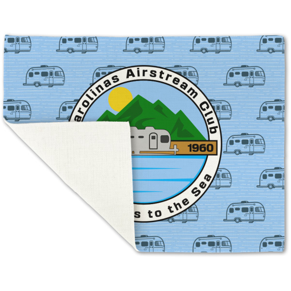 Custom Design - Linen Placemat - Folded Corner (single side)