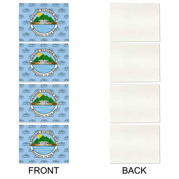 Custom Design - Linen Placemat - APPROVAL Set of 4 (single sided)