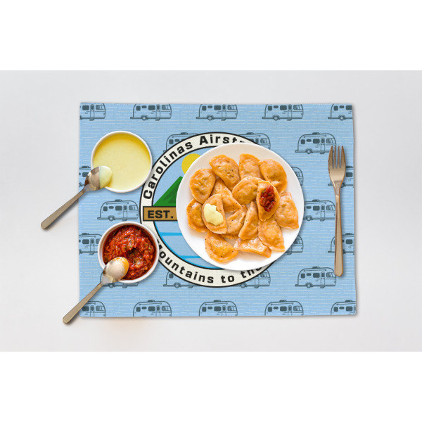 Custom Design - Linen Placemat - Single - Lifestyle