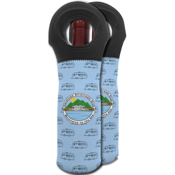 Custom Design - Wine Tote Bag - Two Bags