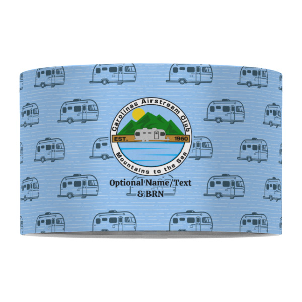 Custom Design - 12" Drum Lampshade - FRONT (Fabric)