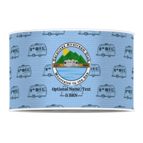 Custom Design - 12" Drum Lampshade - FRONT (Poly Film)