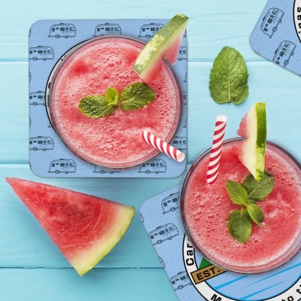 Custom Design - Coaster Set - LIFESTYLE