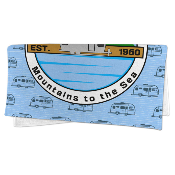 Custom Design - Microfiber Dish Rag - FOLDED (half)