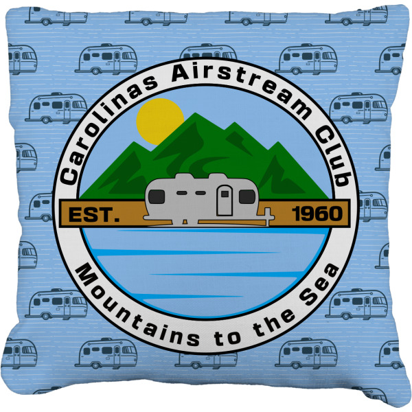 Custom Design Your Own Faux-Linen Throw Pillow 18"