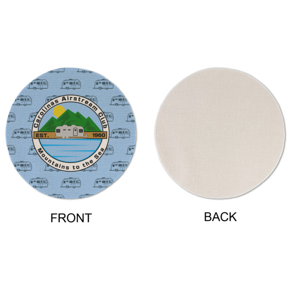 Custom Design - Round Linen Placemats - APPROVAL (single sided)