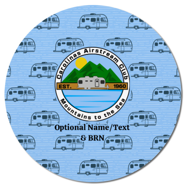 Custom Design - Round Fridge Magnet - FRONT