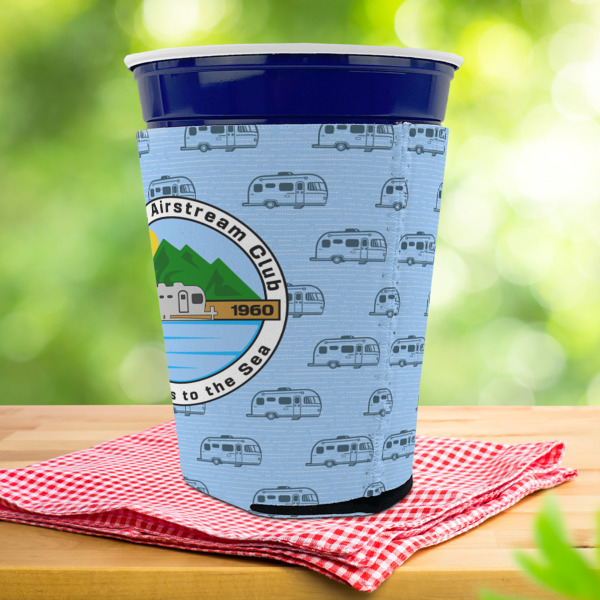 Custom Design - Party Cup Sleeves - with bottom - Lifestyle