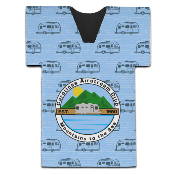 Custom Design - Jersey Bottle Cooler - Set of 4 - FRONT (flat)