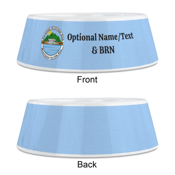 Custom Design - Plastic Pet Bowls - Medium - Approval