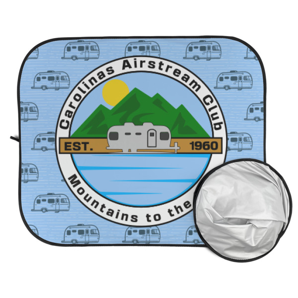 Custom Design - Car Sun Shades - FOLDED & UNFOLDED