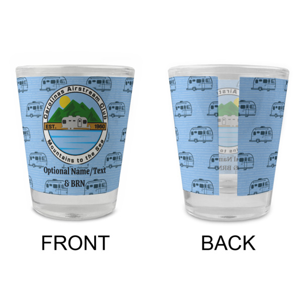 Custom Design - Glass Shot Glass - Standard - Front & Back