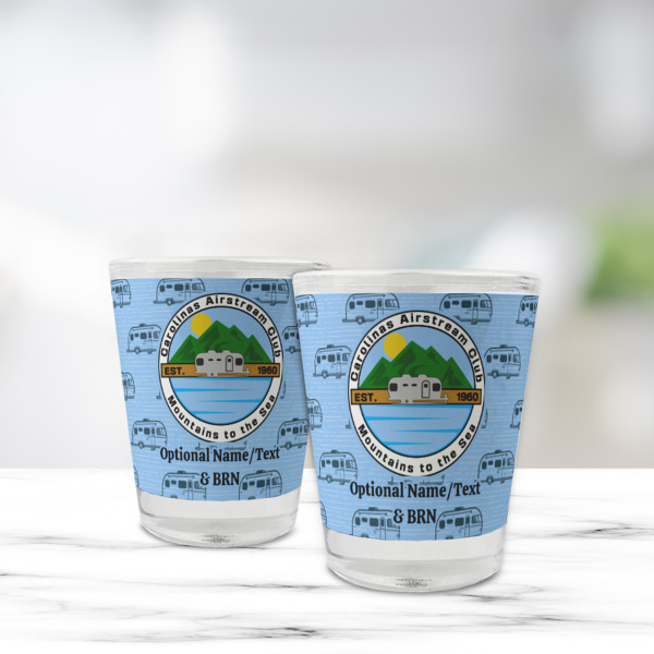Custom Design - Glass Shot Glass - Standard - Lifestyle
