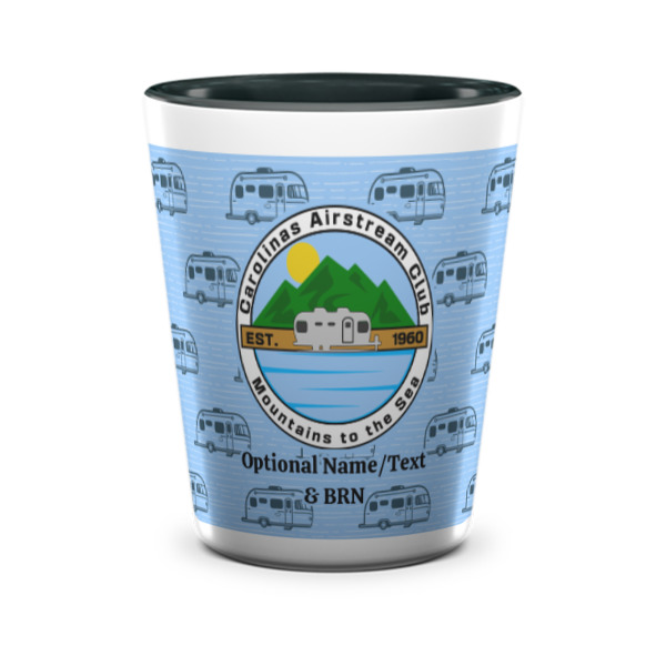 Custom Design - Ceramic Shot Glass - Two Tone - Front