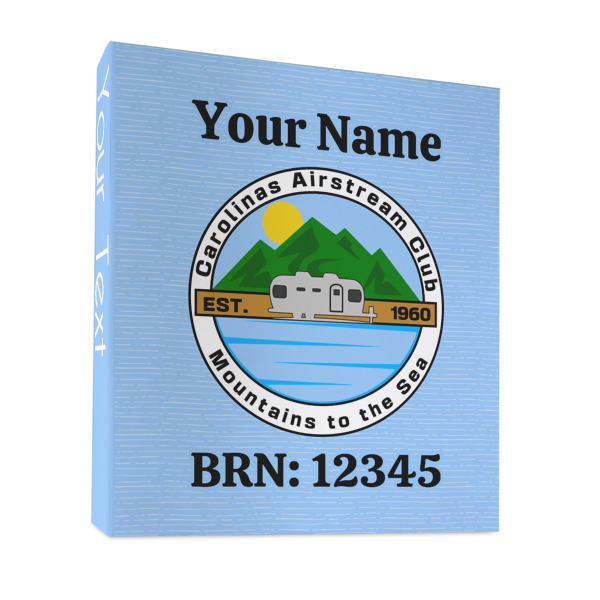 Custom Design - 3 Ring Binders - Full Wrap - 1" - Front