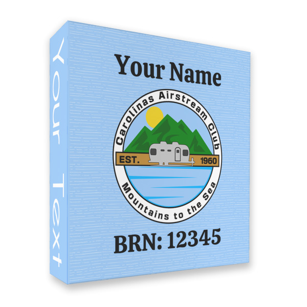 Custom Design - 3 Ring Binders - Full Wrap - 2" - Front