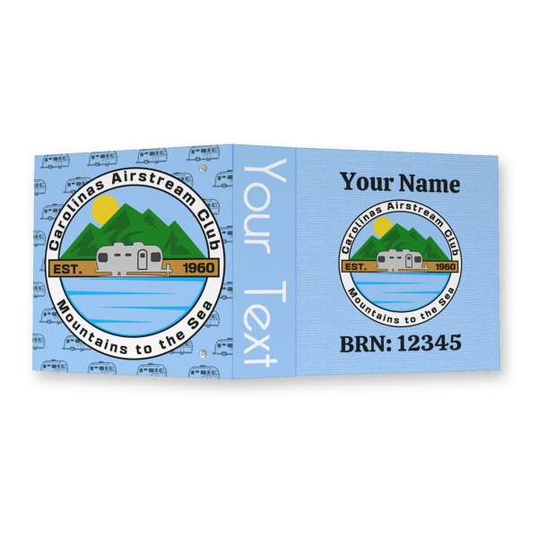 Custom Design - 3 Ring Binders - Full Wrap - 2" - Open Outside