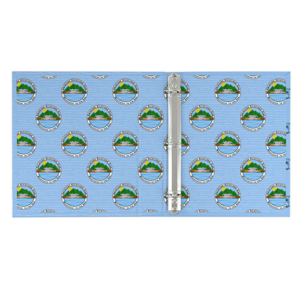 Custom Design - 3 Ring Binders - Full Wrap - 1" - Open Inside