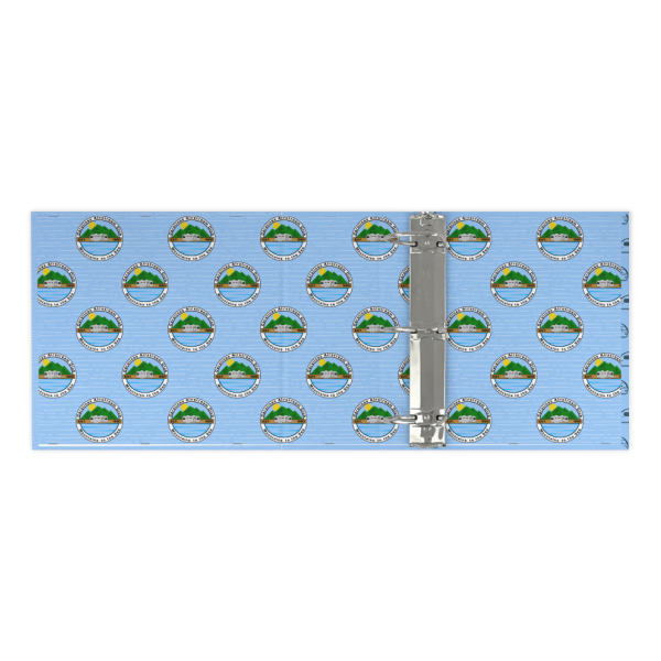 Custom Design - 3 Ring Binders - Full Wrap - 3" - Open Inside