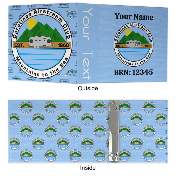 Custom Design - 3 Ring Binders - Full Wrap - 3" - Approval
