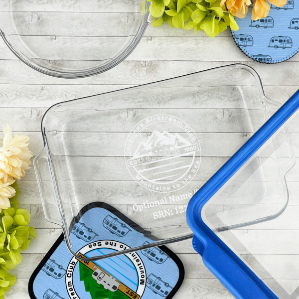 Custom Design - Glass Baking Dish - 13"x9" - Lifestyle
