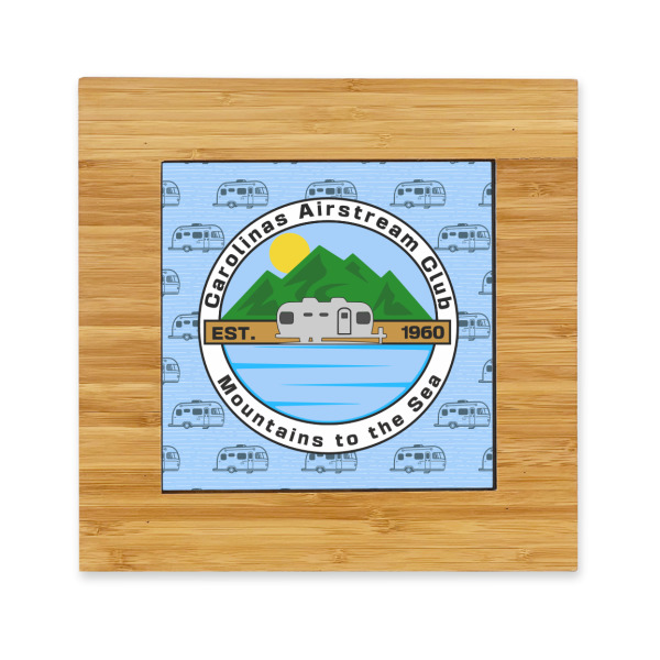 Custom Design Your Own Bamboo Trivet with Ceramic Tile Insert