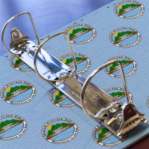 Custom Design - 3 Ring Binders - Full Wrap - 2" - Detail