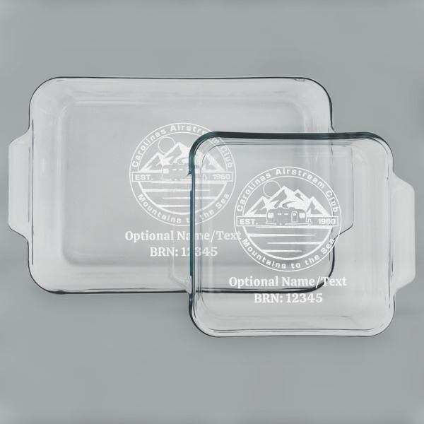 Custom Design - Glass Baking Dish Set - Main
