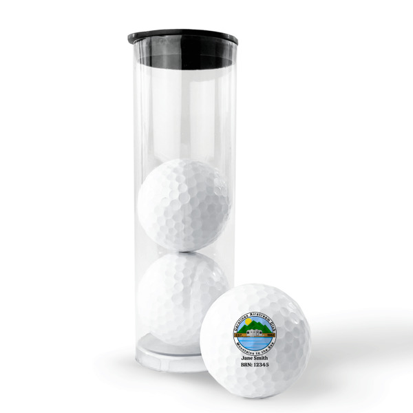Custom Design - Golf Balls - Generic - Set of 3 - PACKAGING