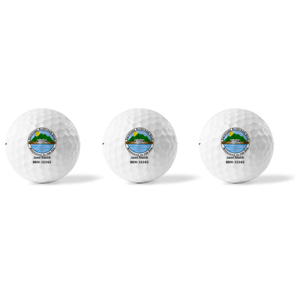 Custom Design - Golf Balls - Titleist - Set of 3 - APPROVAL