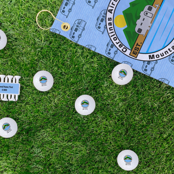 Custom Design - Golf Balls - Generic - Set of 12 - LIFESTYLE