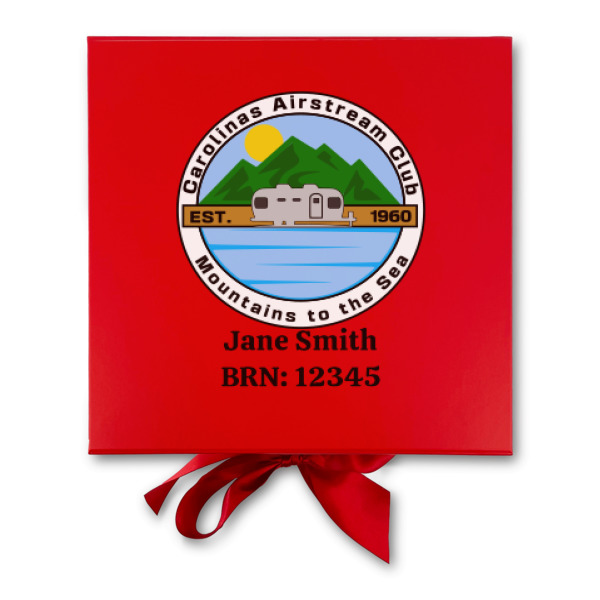 Custom Design - Gift Boxes with Magnetic Lid - Red - Approval