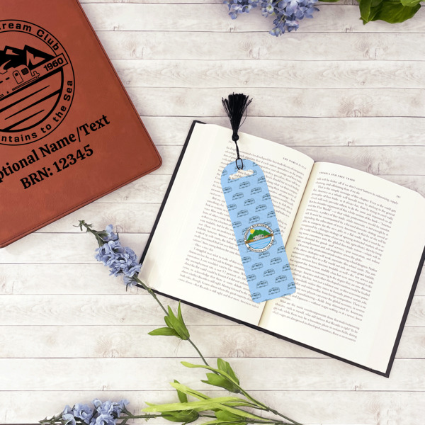 Custom Design - Plastic Bookmarks - In Context