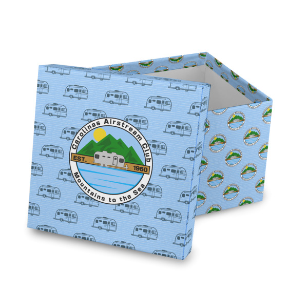 Custom Design Your Own Gift Box with Lid - Canvas Wrapped