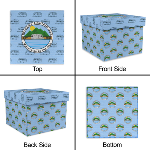 Custom Design - Gift Boxes with Lid - Canvas Wrapped - Small - Approval