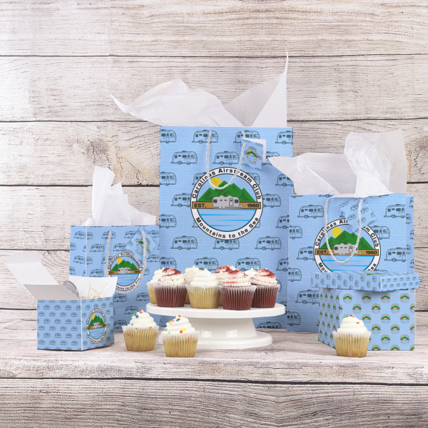 Custom Design - Gift Bags - In Context